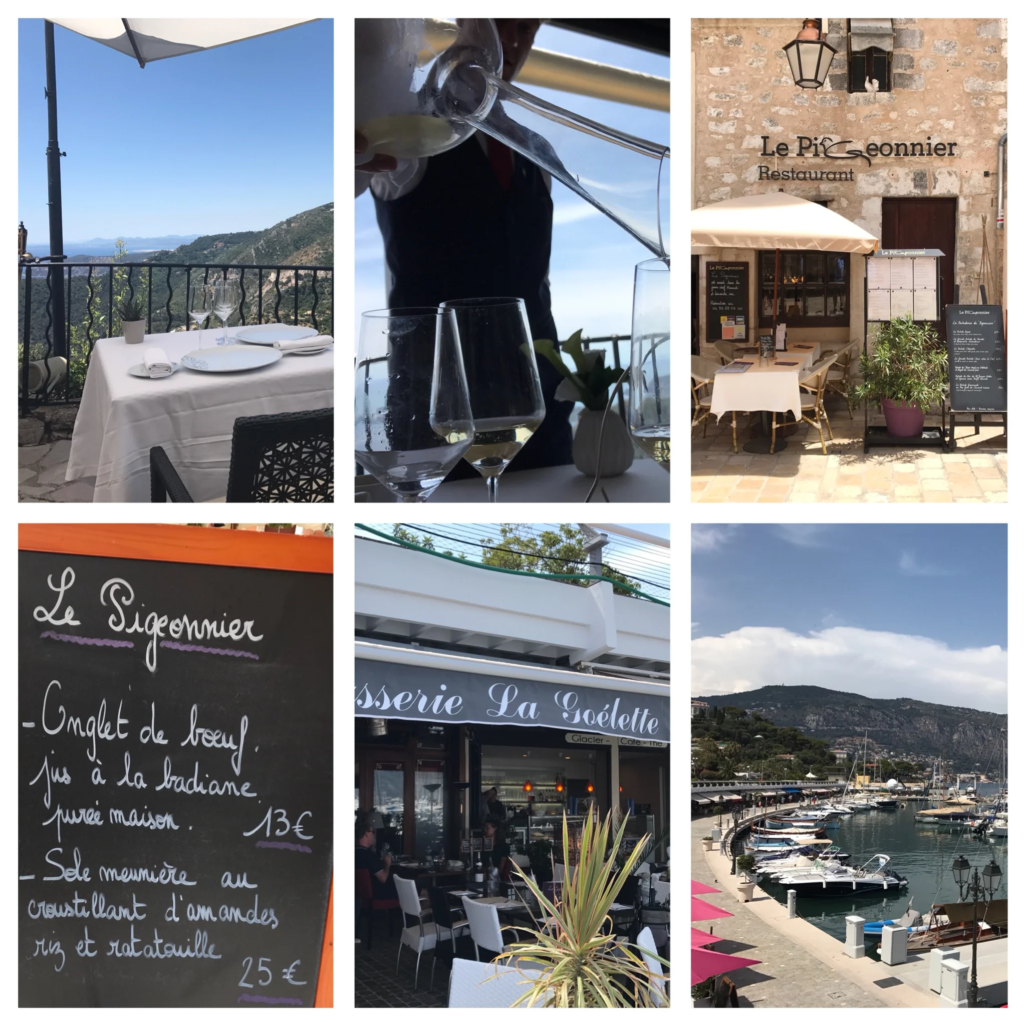 Back in Nice, France Part 8 - more restaurants along the coast