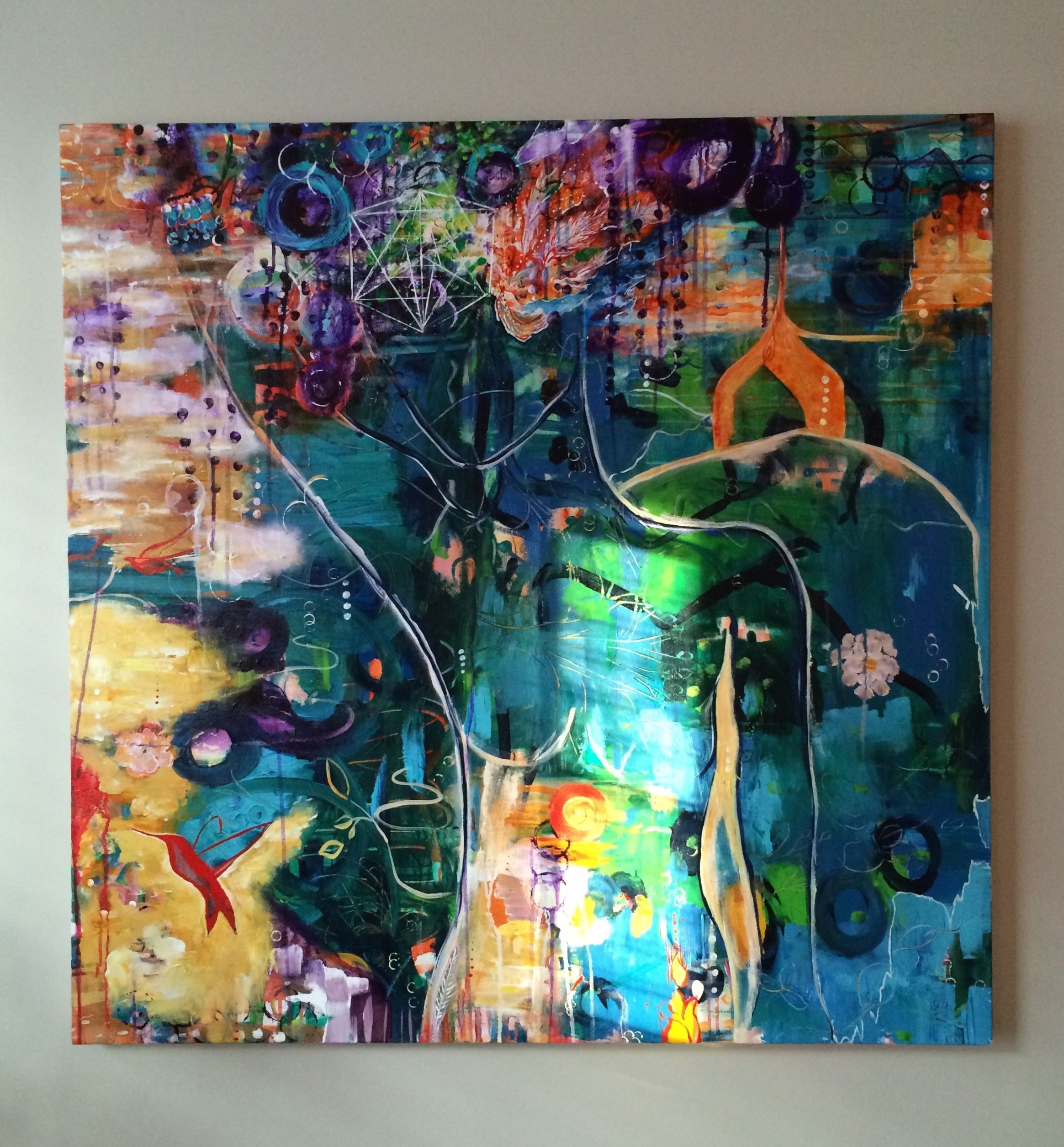 SHE RISING&nbsp;Leah Campbell Badertscher, 2014All Rights Reserved$10,000