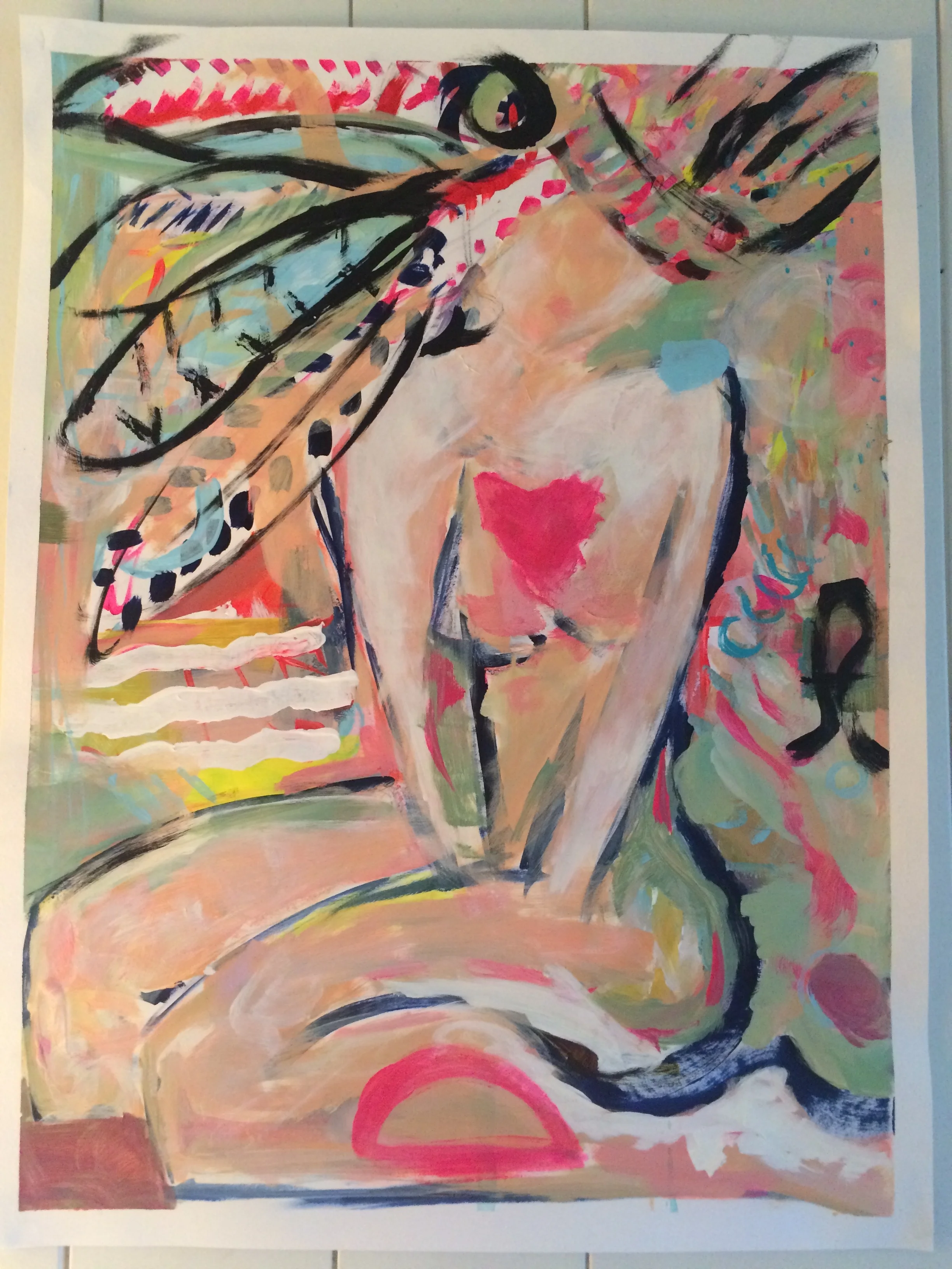 "Crouching Tiger" original, sold