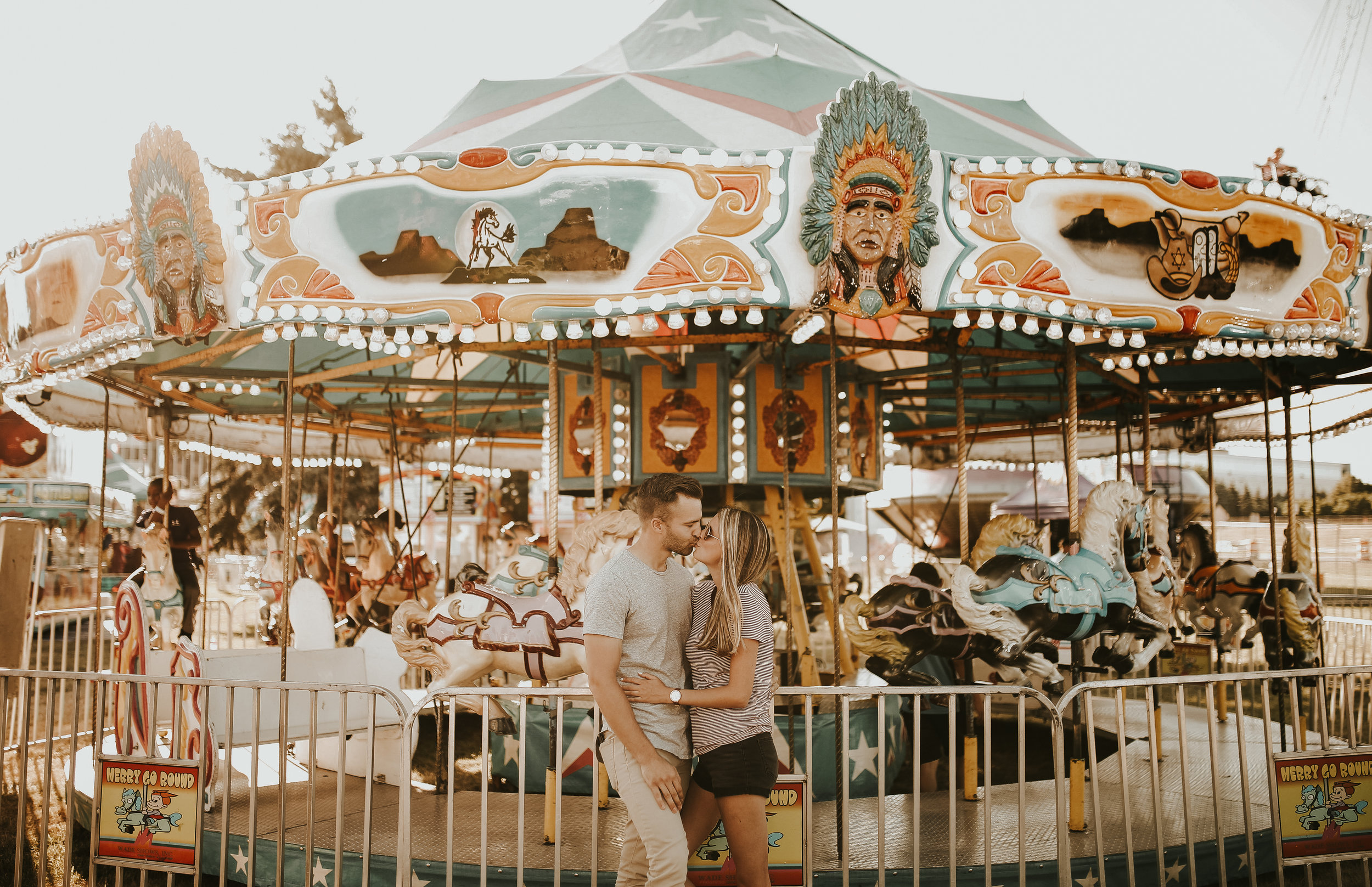 LOVERS AT THE FAIR