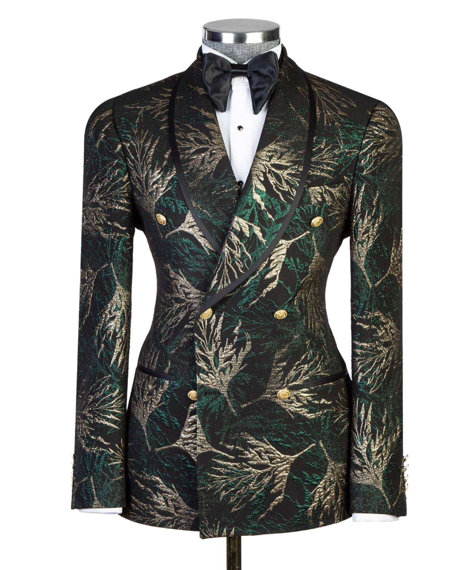 BROCADE DOUBLE BREAST TUXEDO