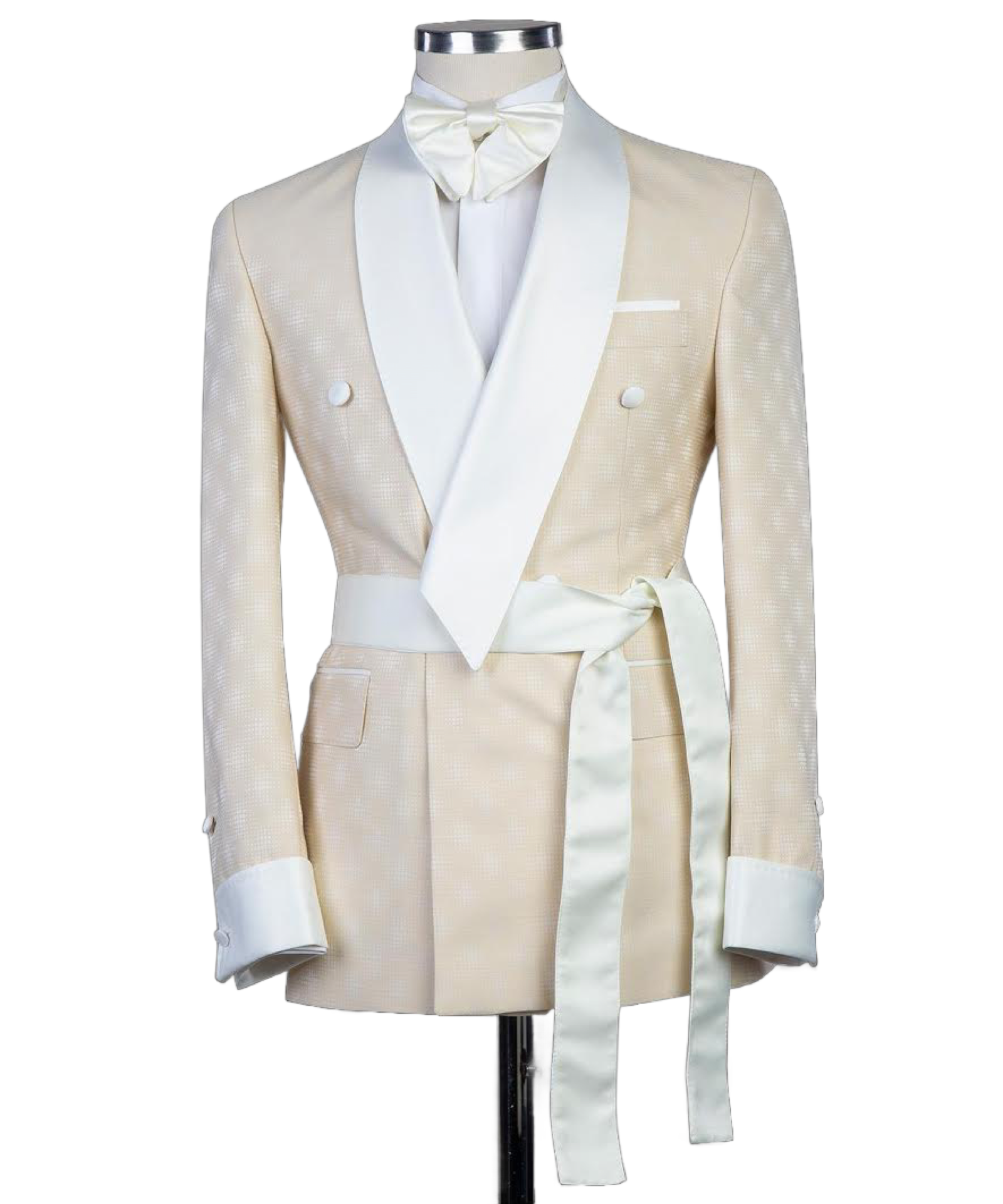 CREAM BELT OPTION TUXEDO