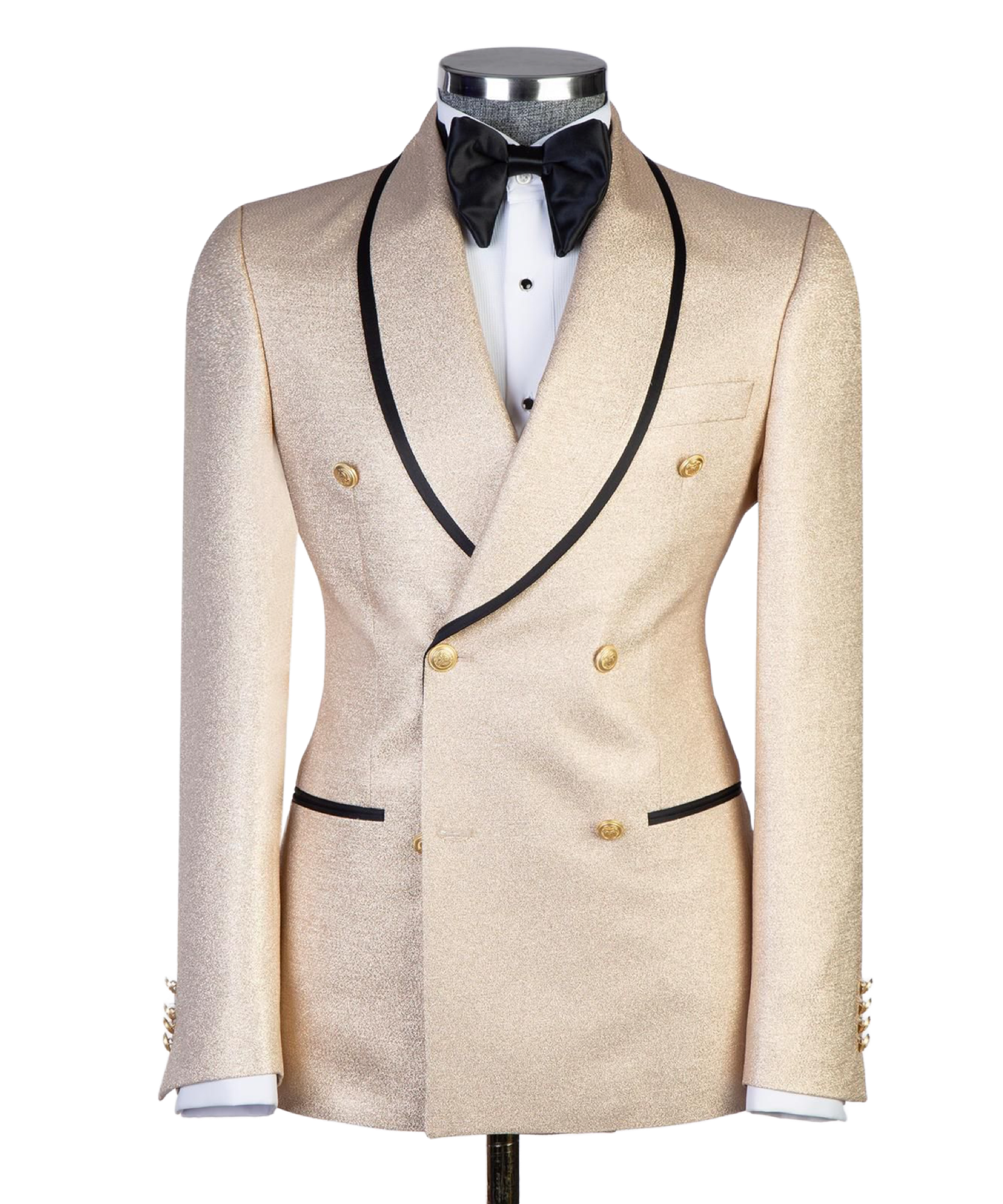 BROCADE DOUBLE BREAST TUXEDO