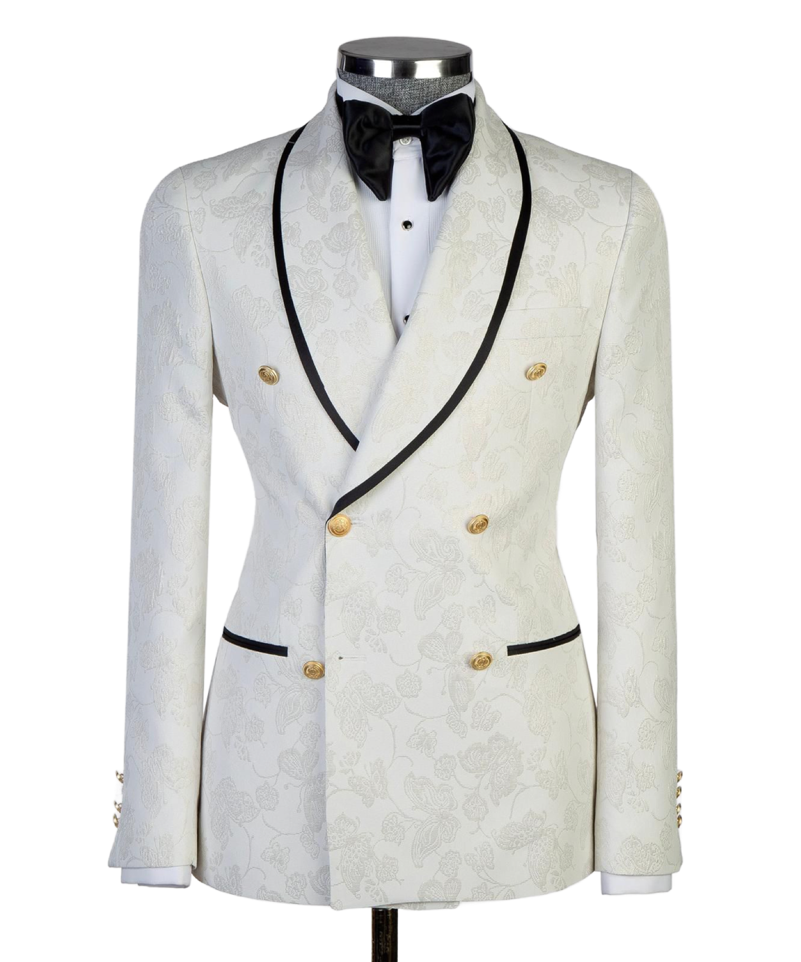 BROCADE DOUBLE BREAST TUXEDO