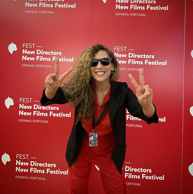 The red jumpsuit strikes again! #tenebrisvulnusfilm won the Film Lab award at the @festfilmfestival Pitching Forum! And what was MOST moving was the overwhelming reception the project got from festival goers. This film now has a life of its own and I