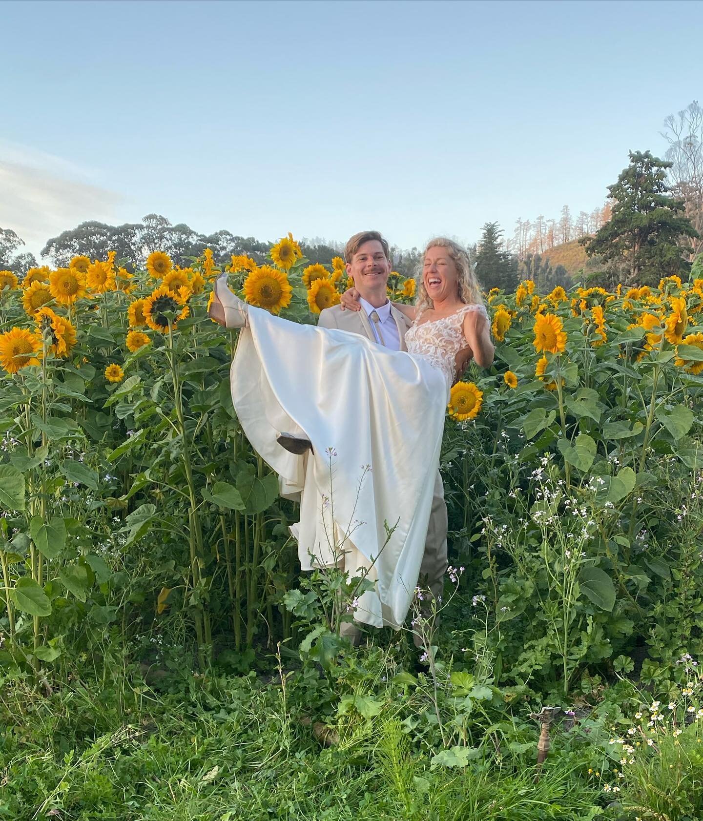 After surfing 3 hours during the Solar Eclipse and getting hitched in a valley they know so very well among apple trees that survived the 2020 SZU complex fire, Cassie and Grant danced the night away surrounded by the ones they love. It was a magical