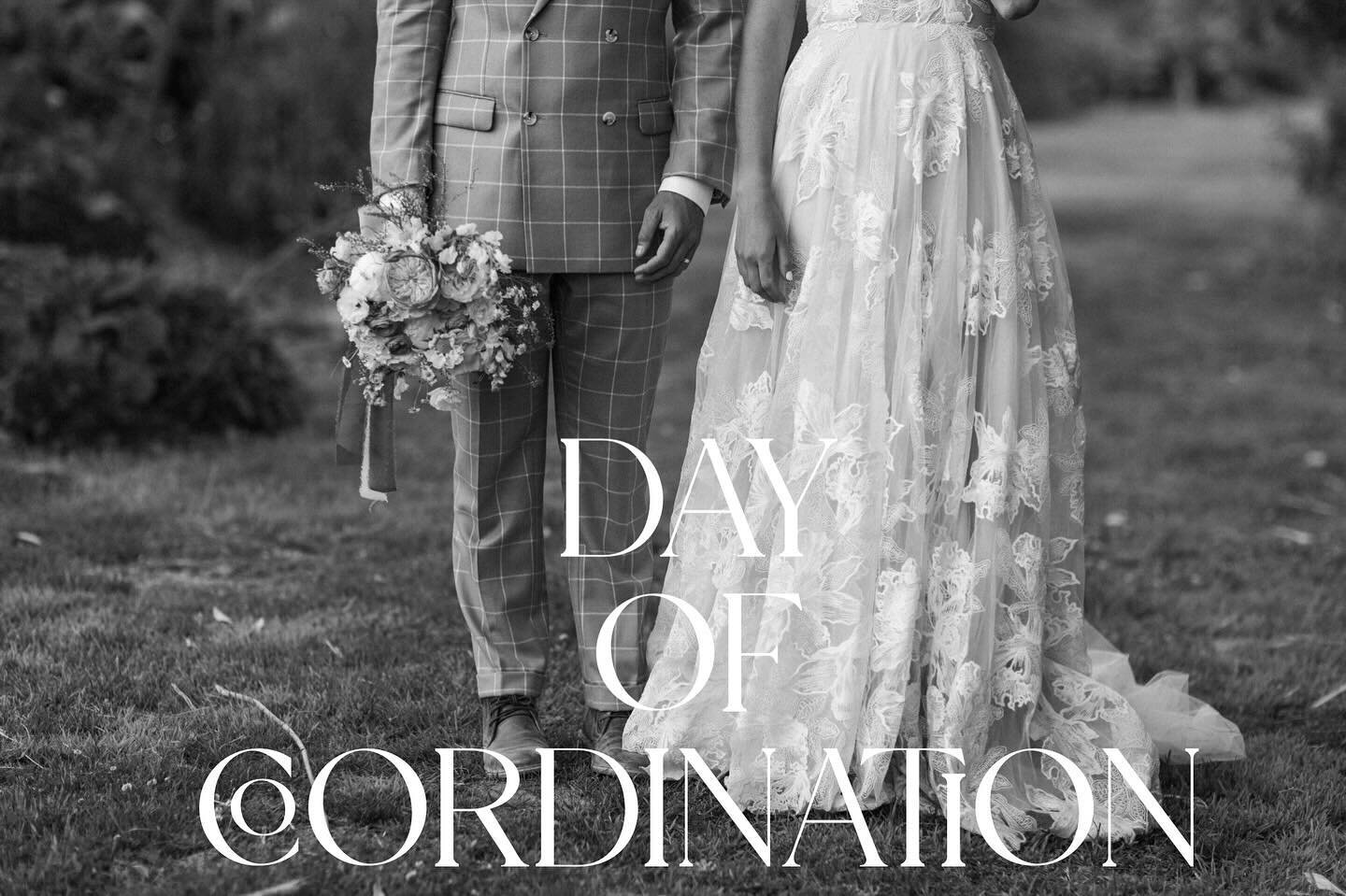 What does Day of Coordination mean? 
Generally when you hire a &ldquo;day of coordinator&rdquo; they don&rsquo;t just work the day of the wedding and show up asking what the plan is. Some will start months ahead with small chats with the couple or a 
