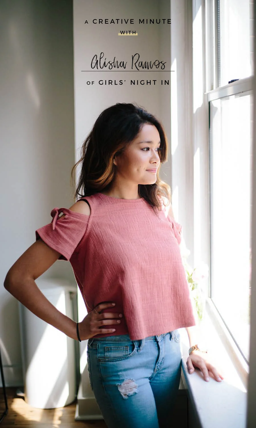 A Creative Minute With... Alisha Ramos of Girls' Night In