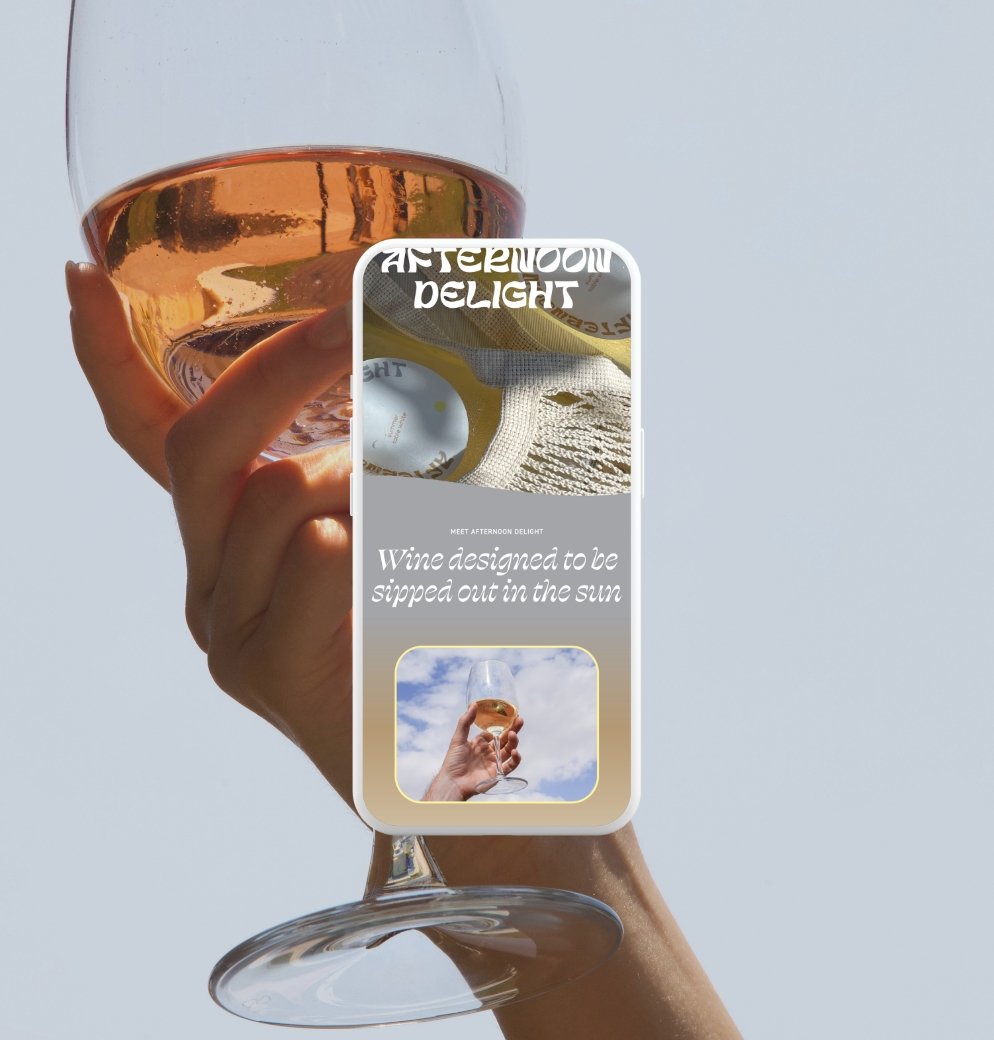 Afternoon Delight Website Design