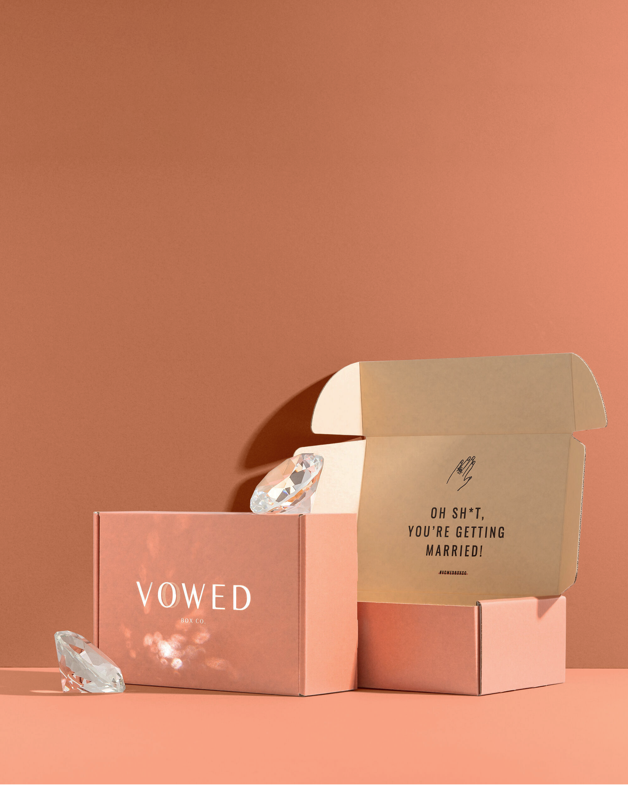 Vowed Box Co. brand identity and packaging design by Lindsay Scholz Studio