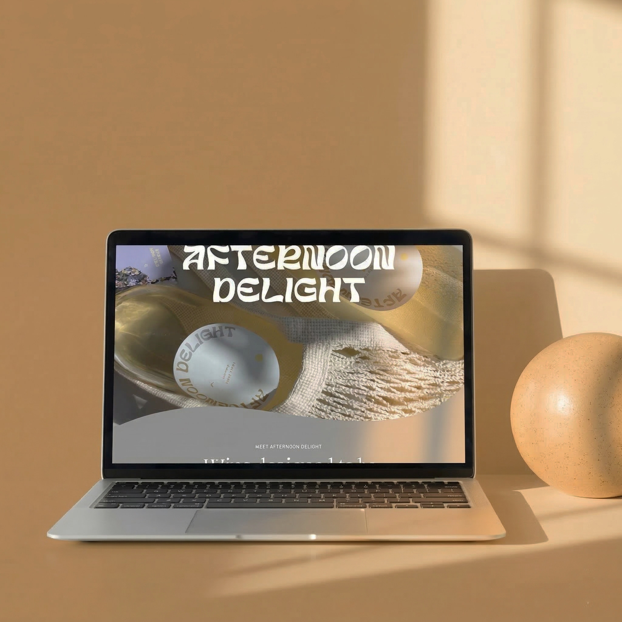 Afternoon Delight natural wine website design by Lindsay Scholz Studio