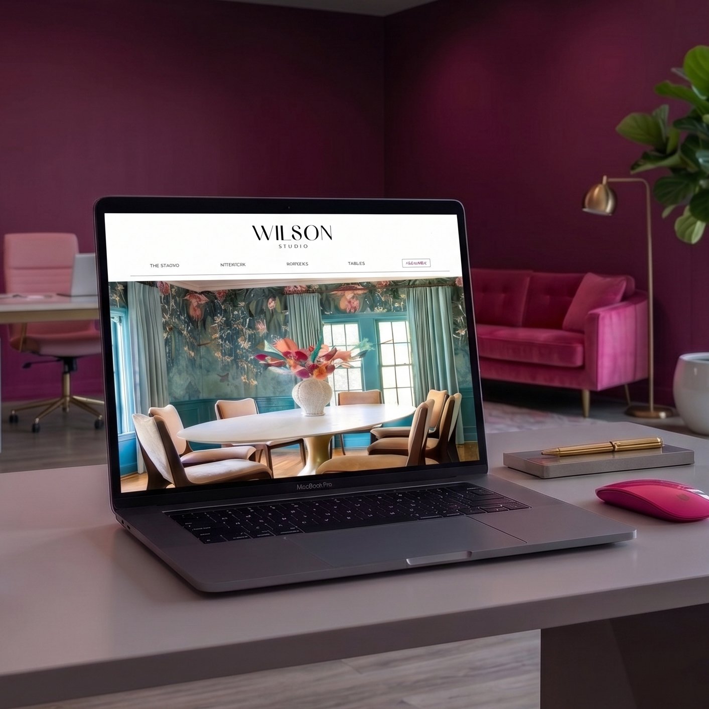 Wilson Studio Squarespace website design by Lindsay Scholz Studio