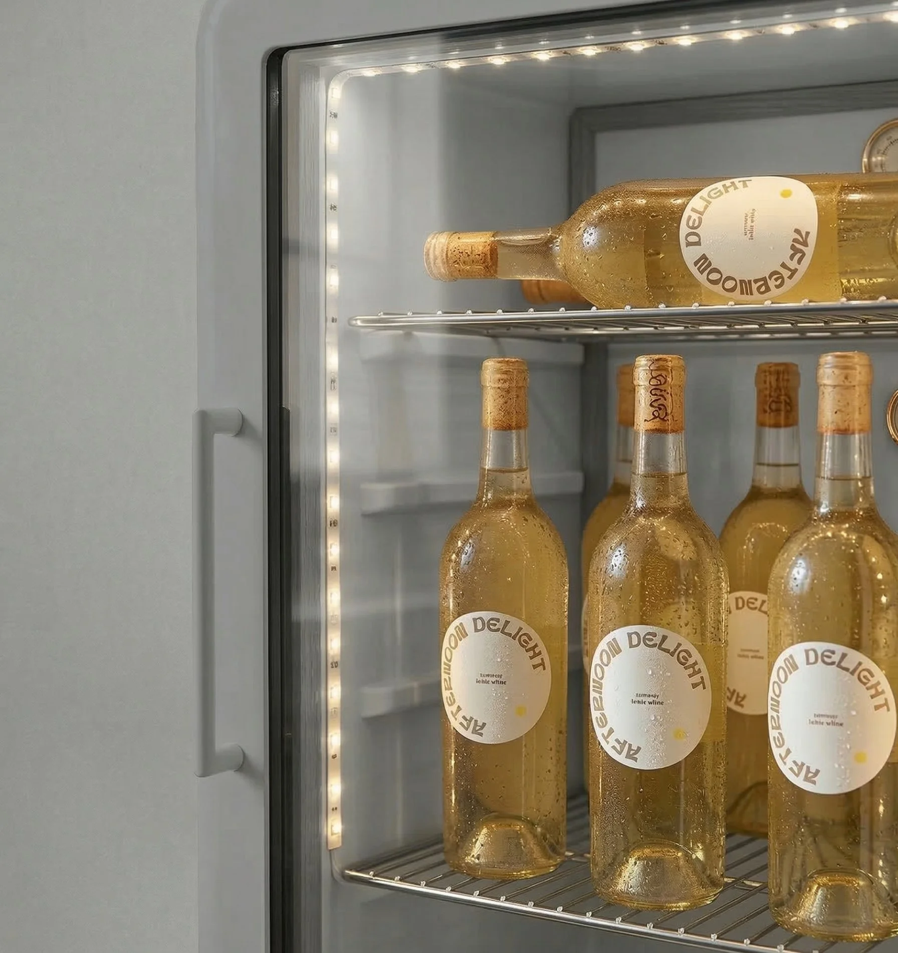 Afternoon Delight Natural Wine Packaging Design
