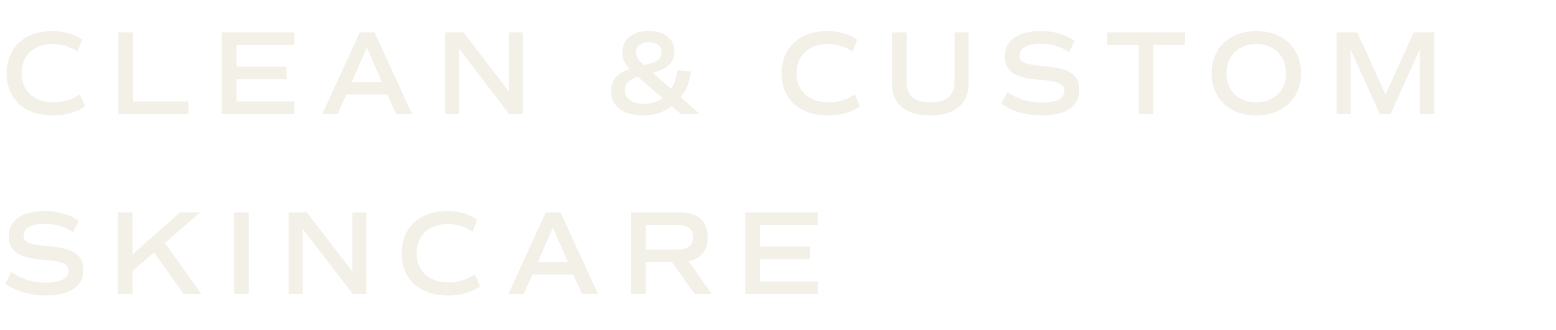 Clean & Custom Skincare