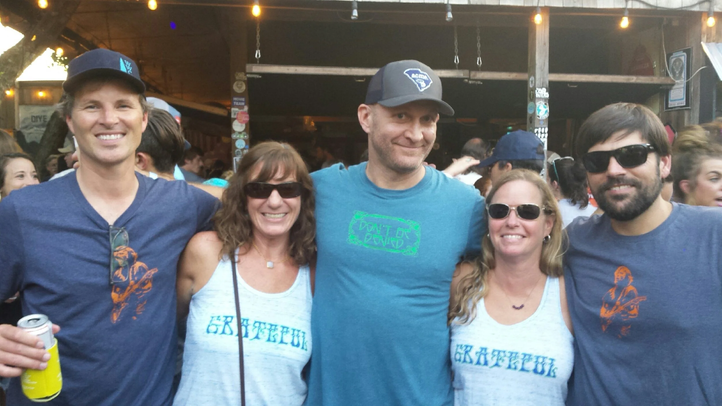 Yates Dew, Lacy Davidson, Rodger Tully, Kris Lossman and Jeremy Bishop