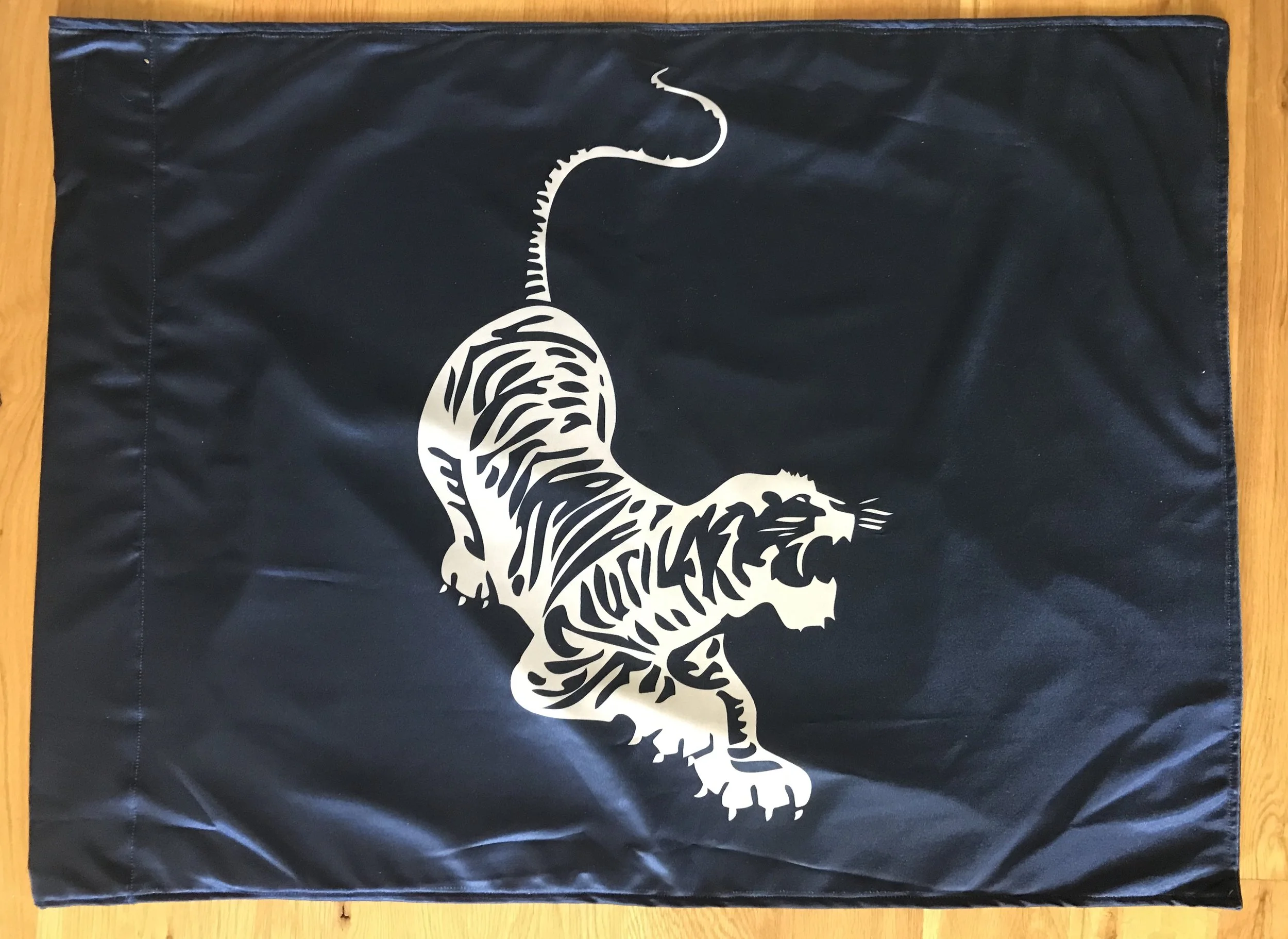 Jerry Garcia's tiger guitar grateful dead flag