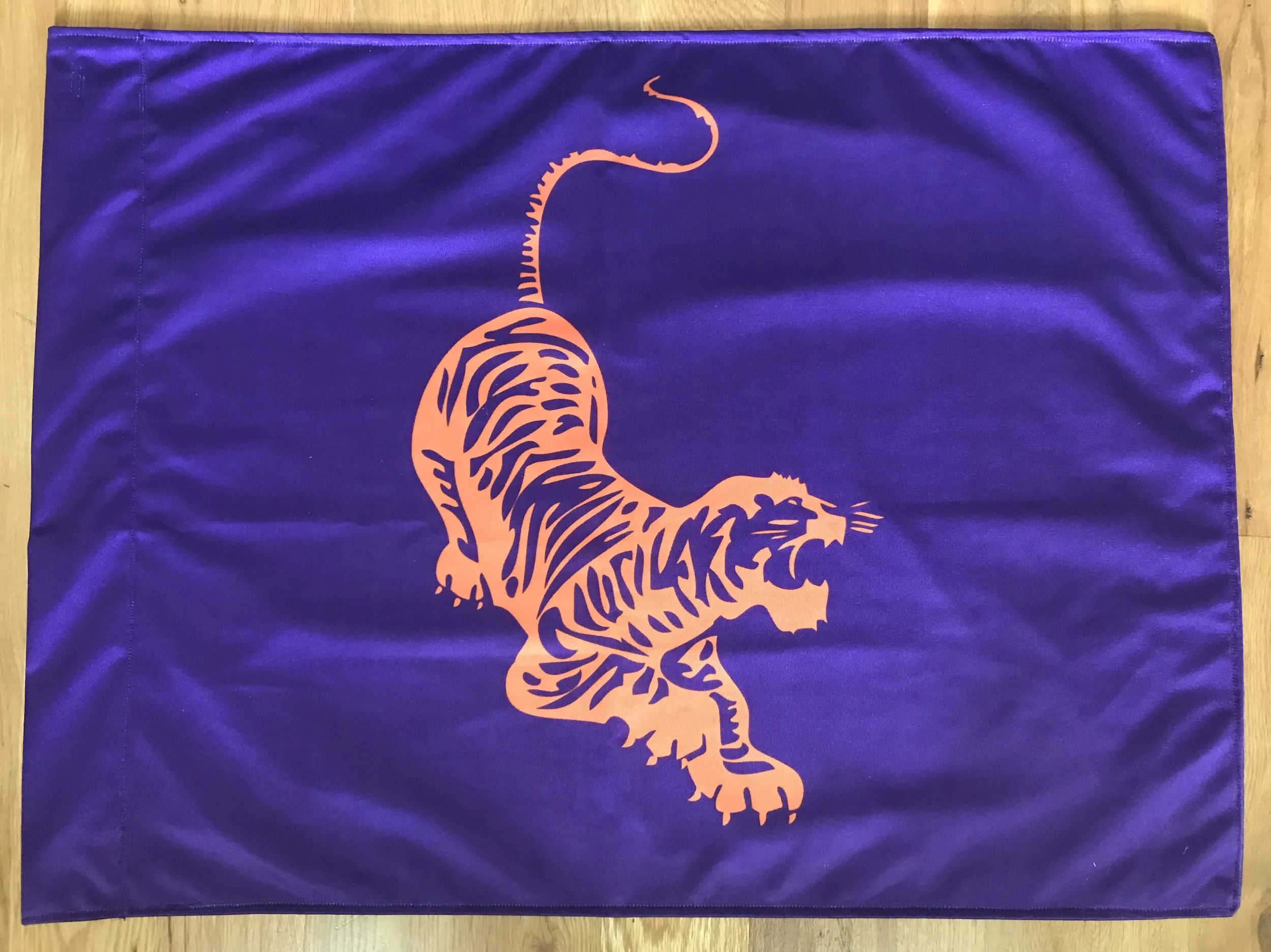 Jerry Garcia's tiger guitar grateful dead flag