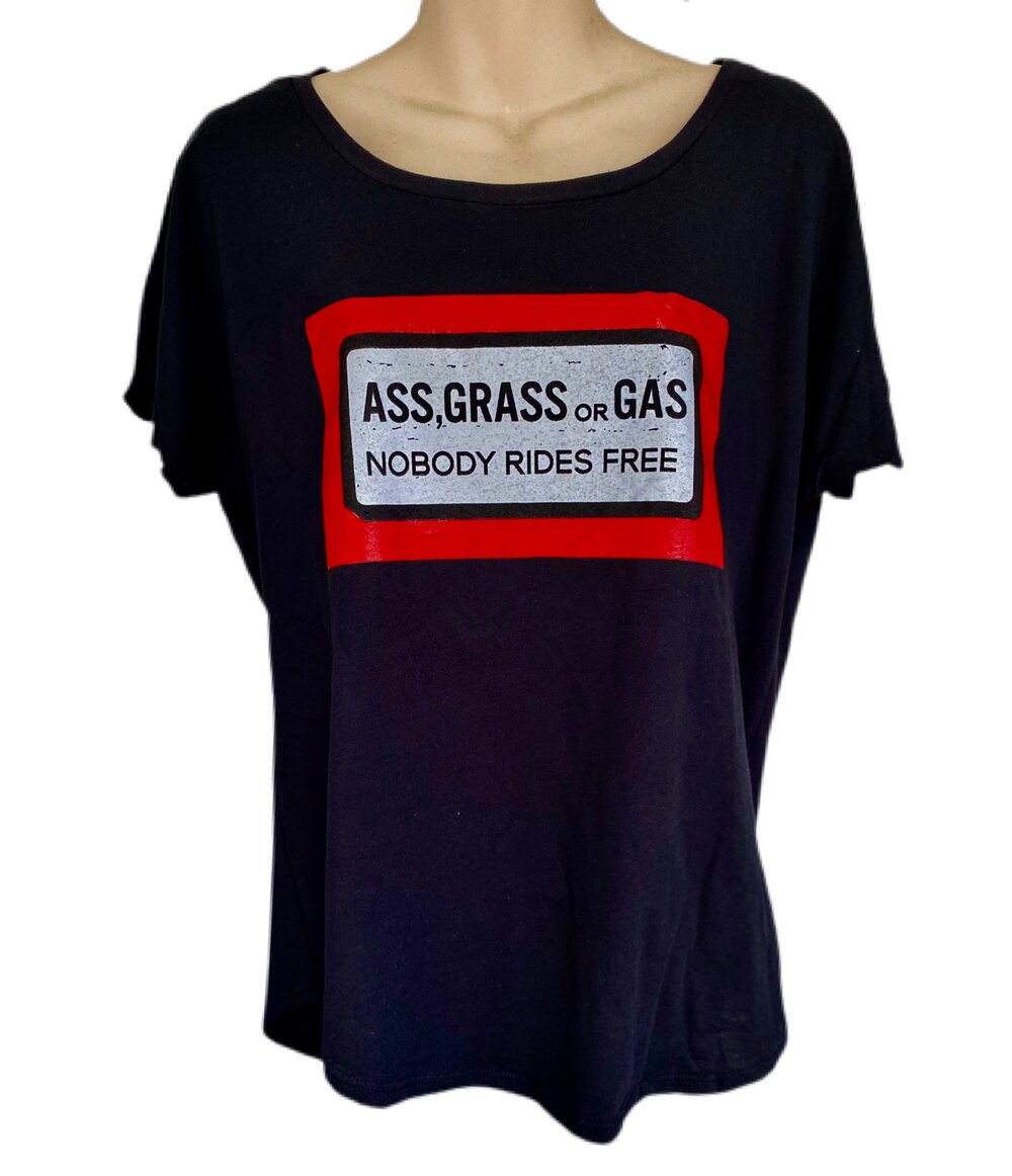Kilometers Nieuwheid gebruiker Ass, Grass or Gas T-Shirt — Drifter Merch