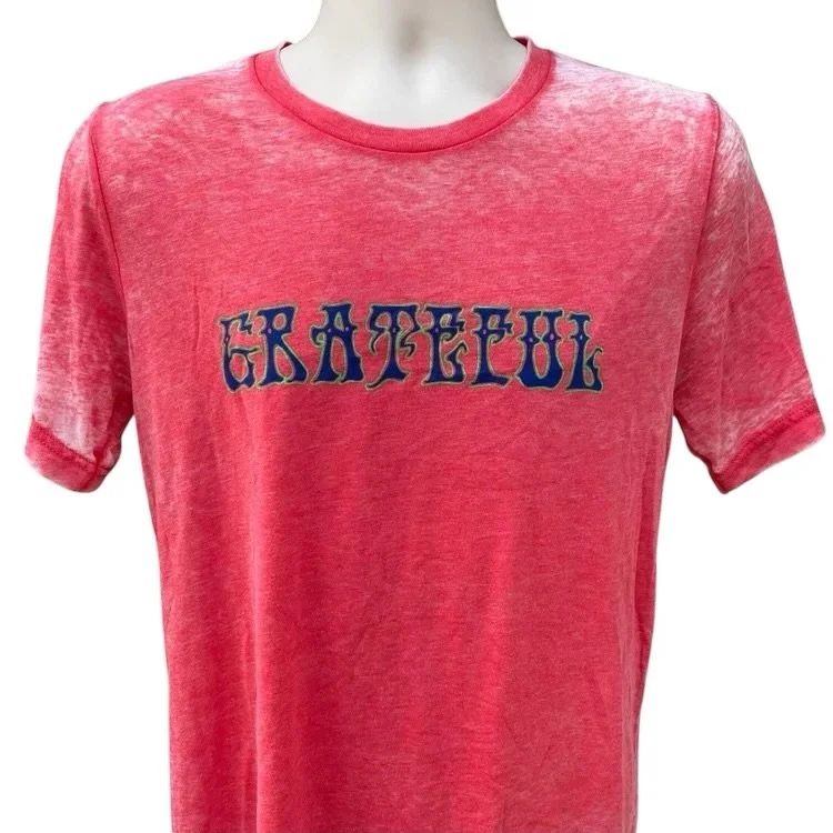 The Grateful design is finally back in stock and we know you&rsquo;ve been waiting! Bella Canvas is retiring this color, so once it&rsquo;s gone, it&rsquo;s gone for good. We grabbed as many as we could, but they won&rsquo;t last long!

This design i