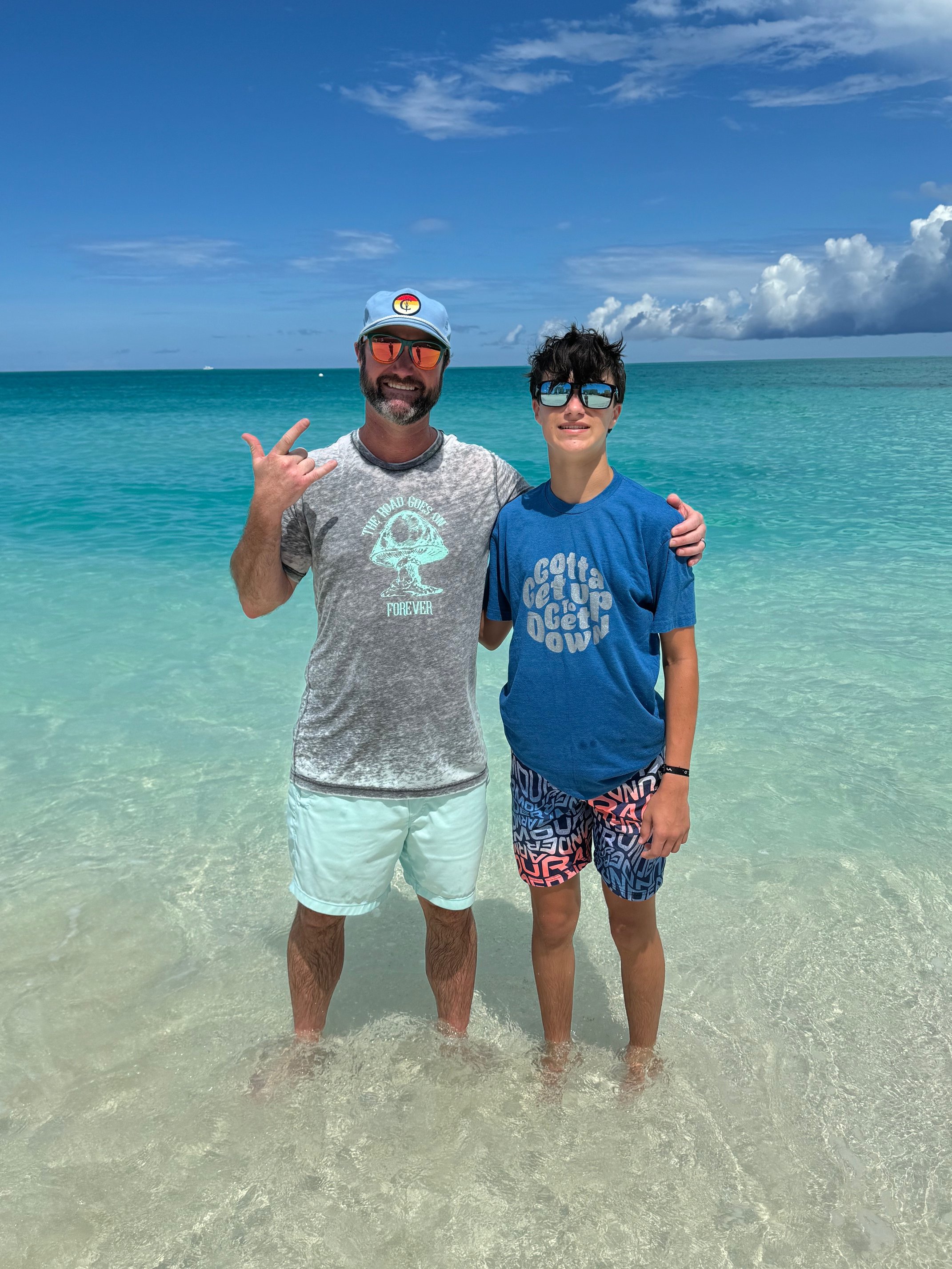 Adam Carter in Turks and Caicos