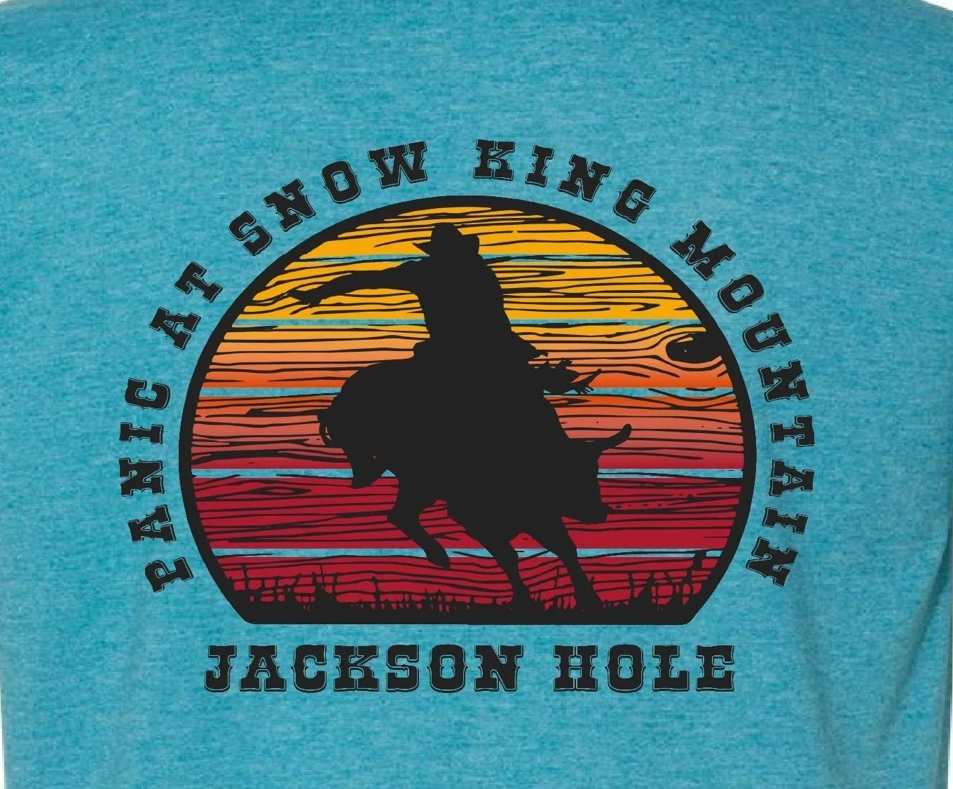 Panic at Snow King | Jackson Hole T-Shirt and Tank Top