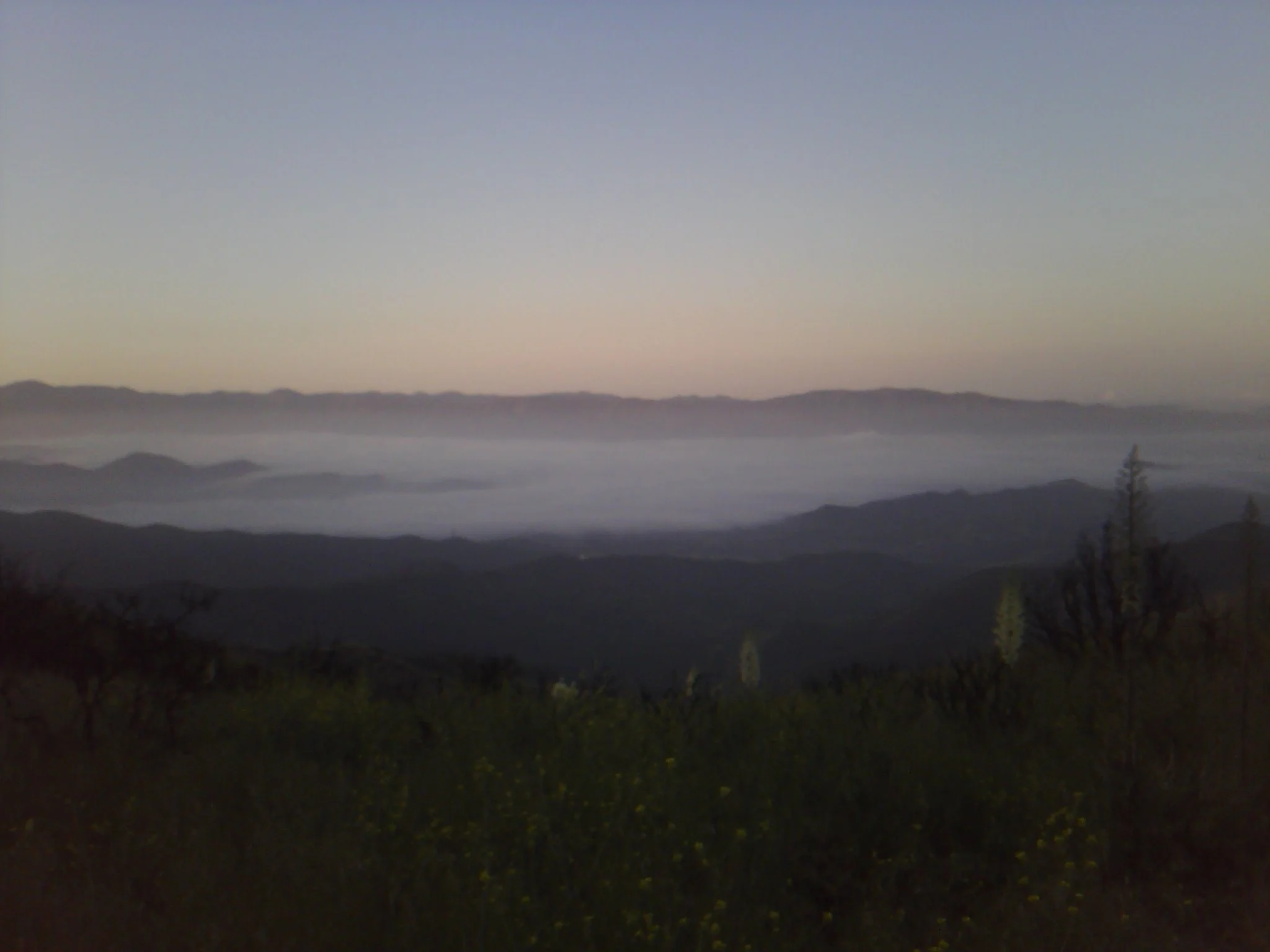 Reading Milan Fust on the Pacific Crest Trail