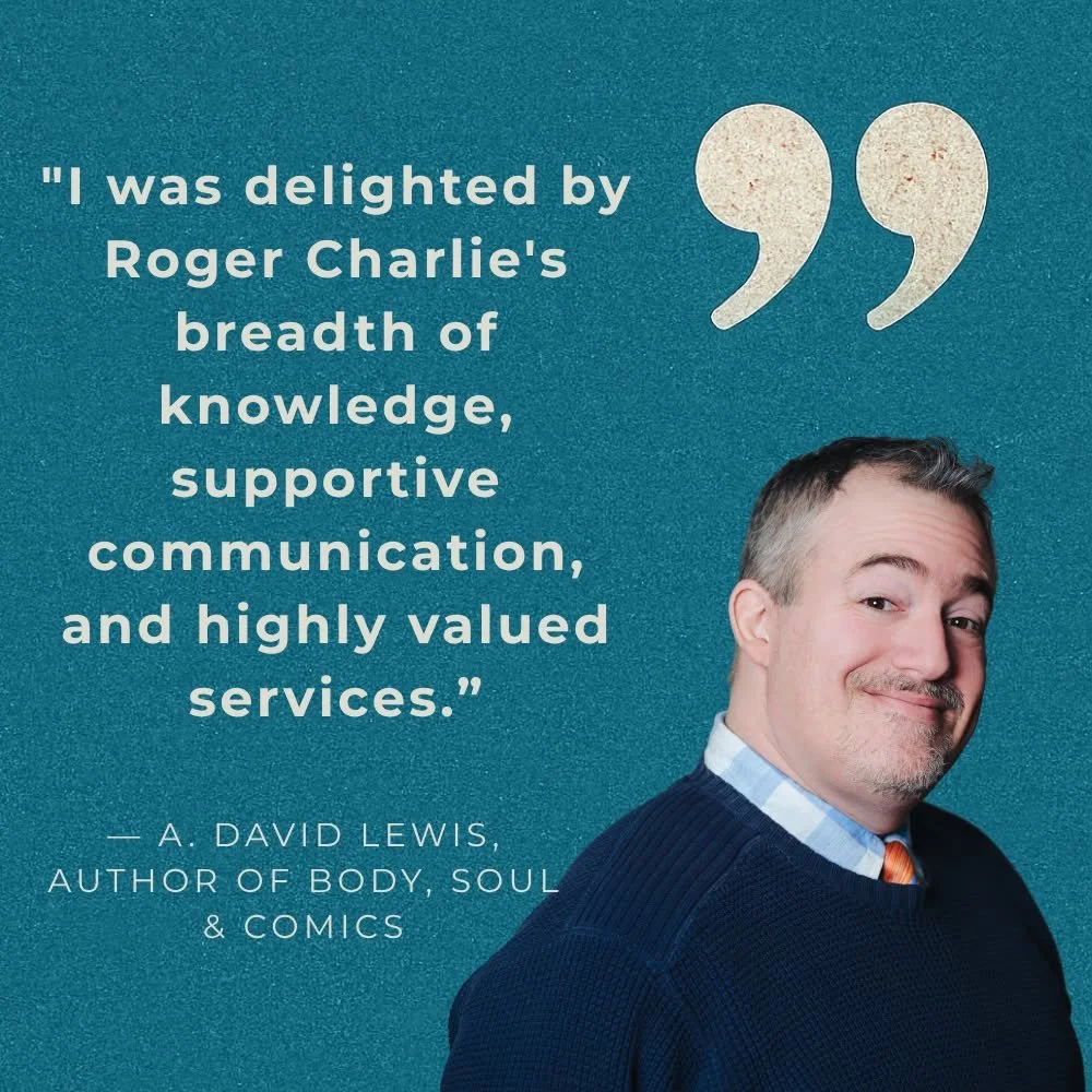 Another successful book launch, another happy author!

Nothing means more than helping authors bring their stories to the world and seeing their hard work receive the recognition it deserves.

"I was delighted by Roger Charlie's breadth of knowl