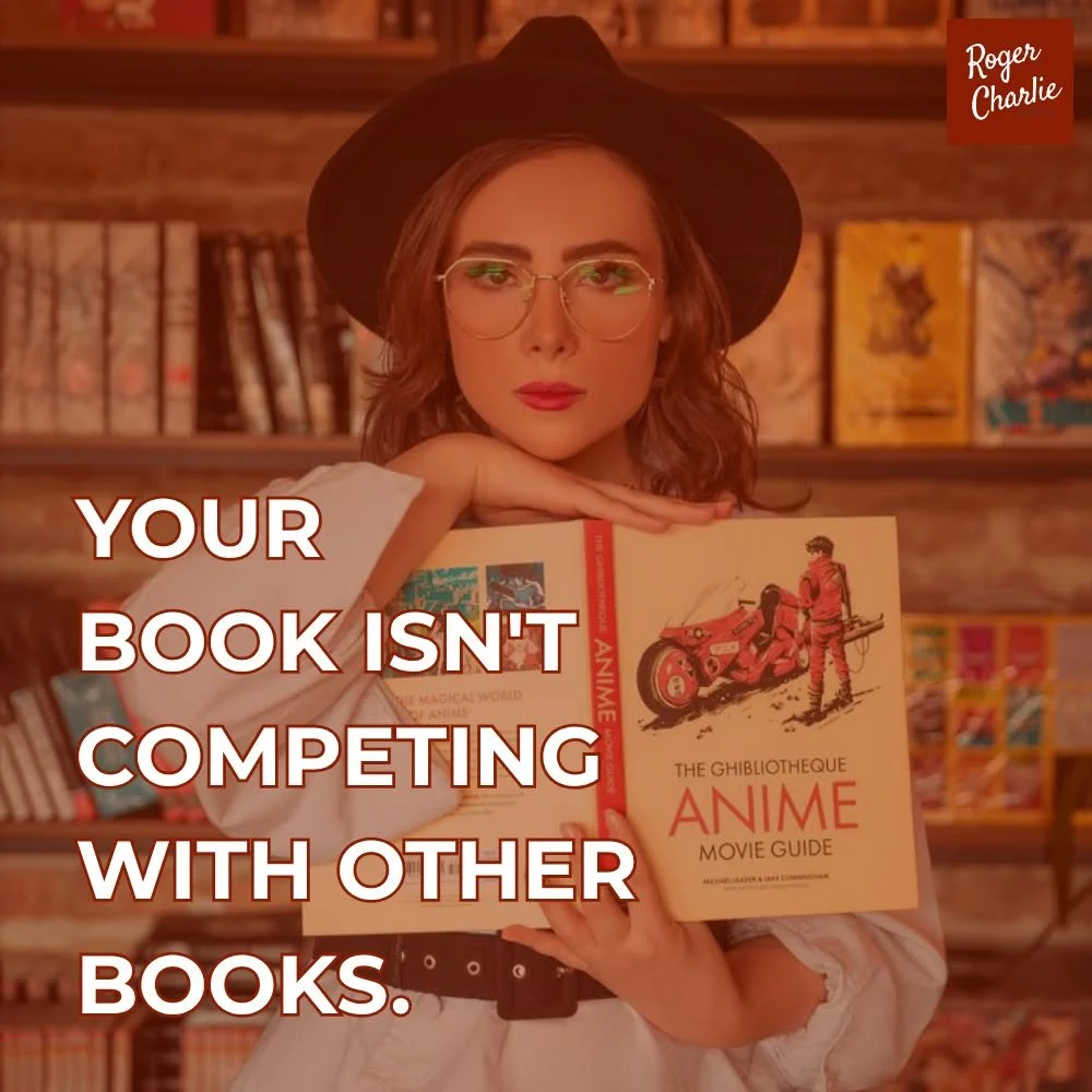 It's competing with distractions.

Authors often think visibility means shouting louder. More often, it means creating a message people remember after they've closed the app, left the bookstore, or finished the interview.

The challenge isn't getting