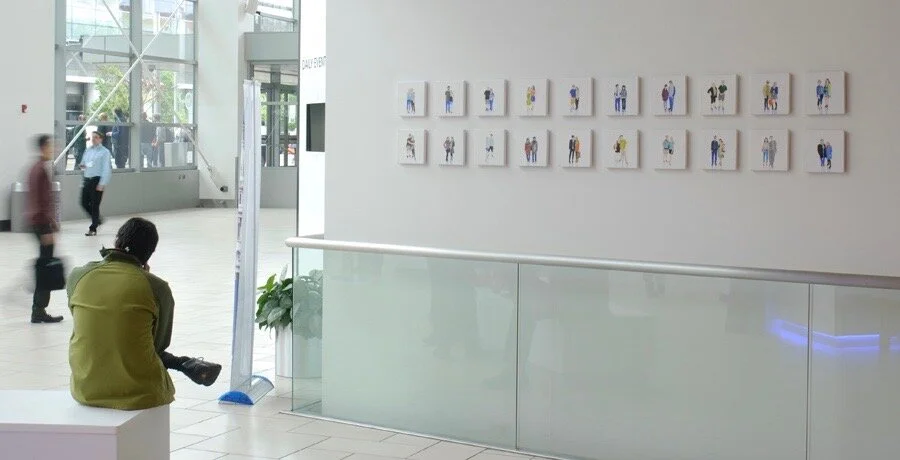 Roxanne Rossi Installed Art Work