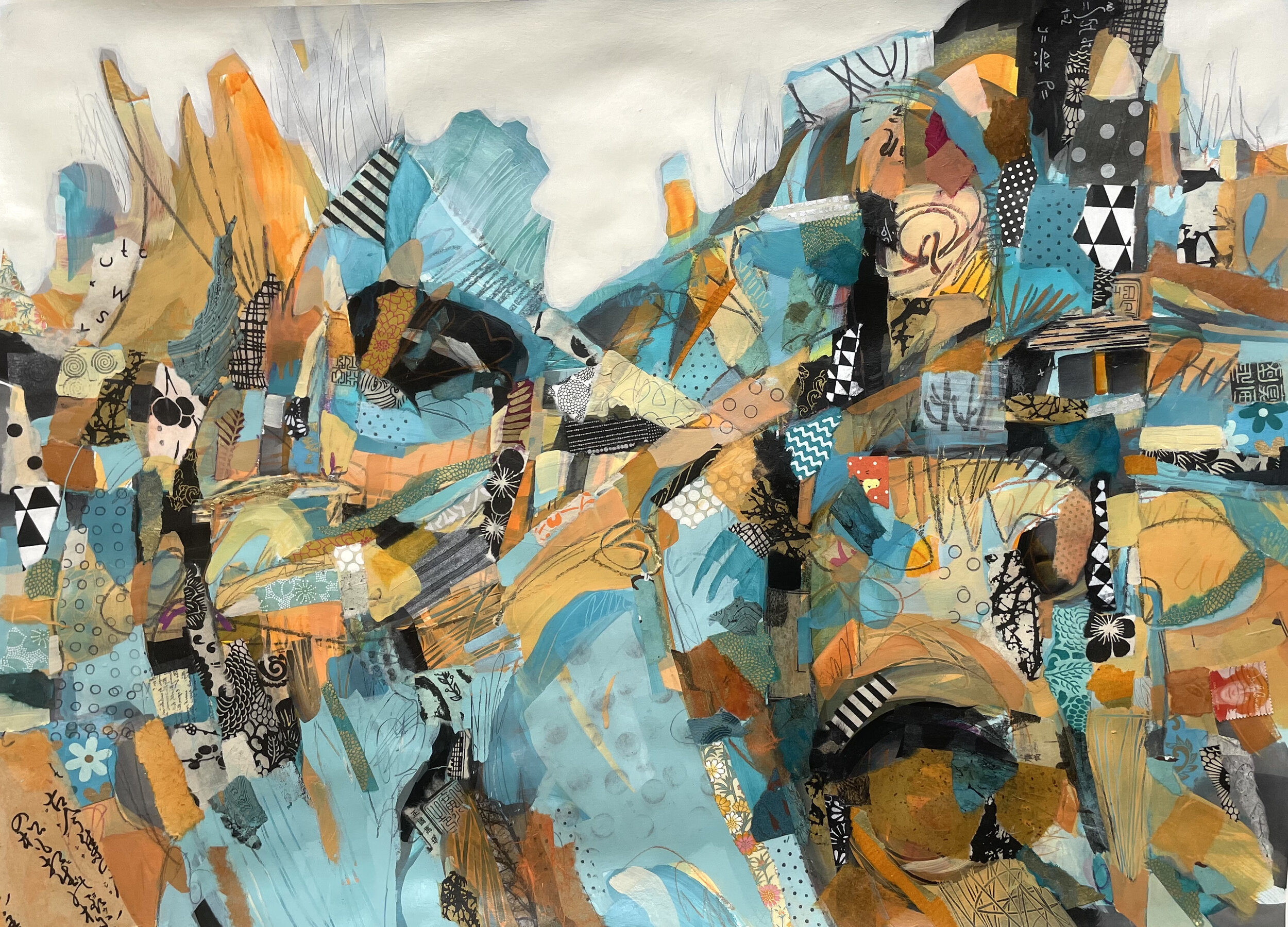 Time to Escape 21x30 on paper