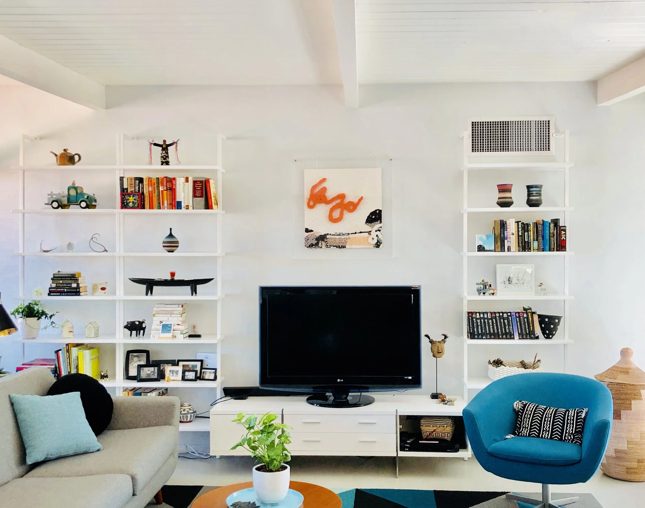 Installed Cast Paper Art Piece 