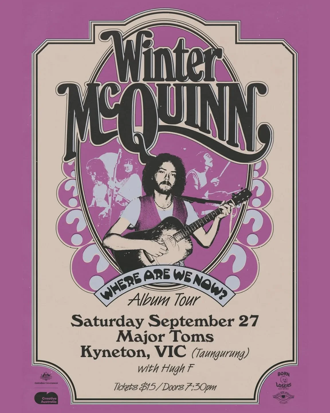 Following singles &ldquo;Walkin&rsquo; Through That Door&rdquo;, &ldquo;Always Looking&rdquo; &amp; &lsquo;Growing Old&rsquo;&mdash; All of which earned support from Rolling Stone AU/NZ, Spotify, Rage, Double J, 2Ser, RRR, The AU Review and New Commu