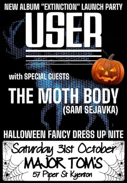 USER - EXTINCTION Album Launch HALLOWEEN party
