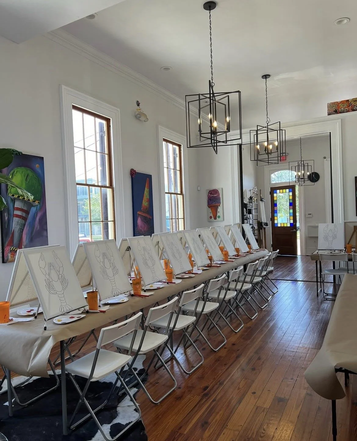 Adult In-Studio Private Art Party Deposit
