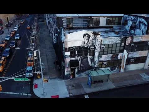 "Homage" Mural by Cern 2018 for the Artsorg mural project