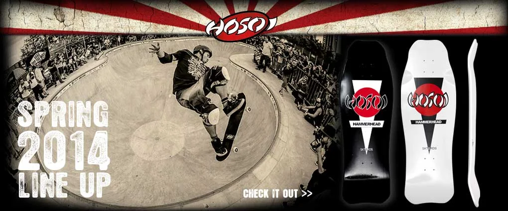 Hosoi Skateboards Website Design
