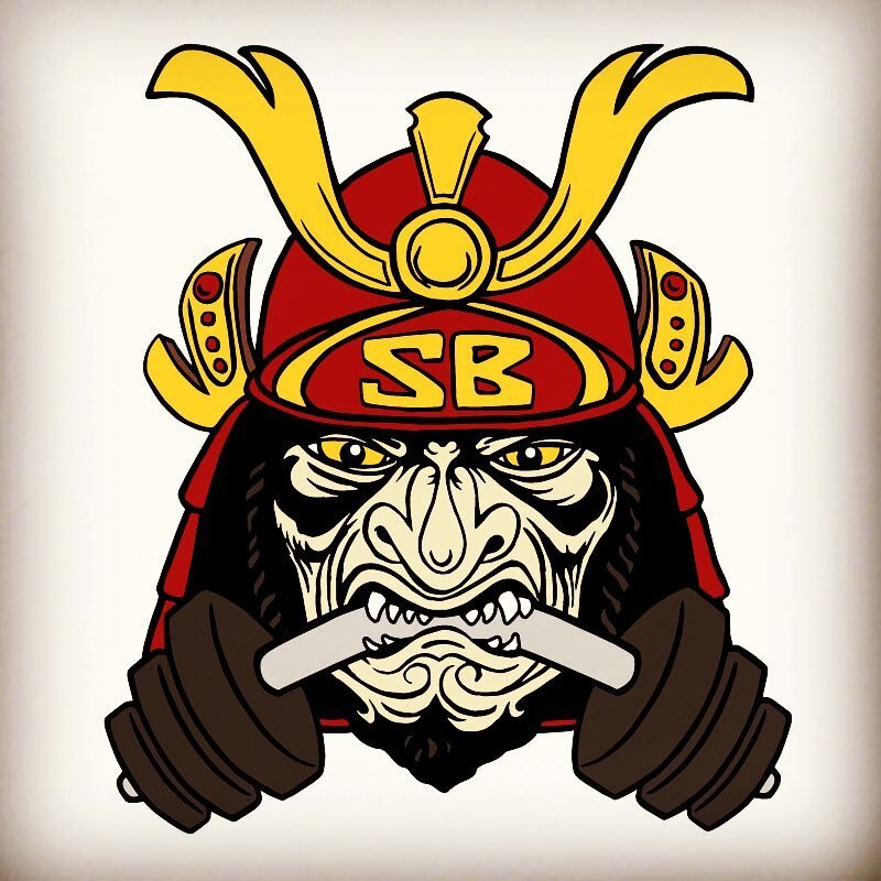 New logo I just completed for @samuraibarbellpowerlifting  #graphic #logo #ironmonkeycreative