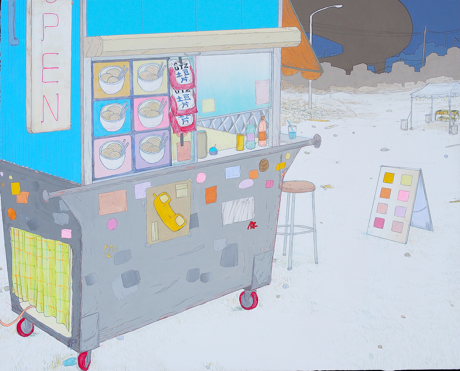 Amze Emmons, Flag of Convenience , 2013 image courtesy of the artist click image to enlarge