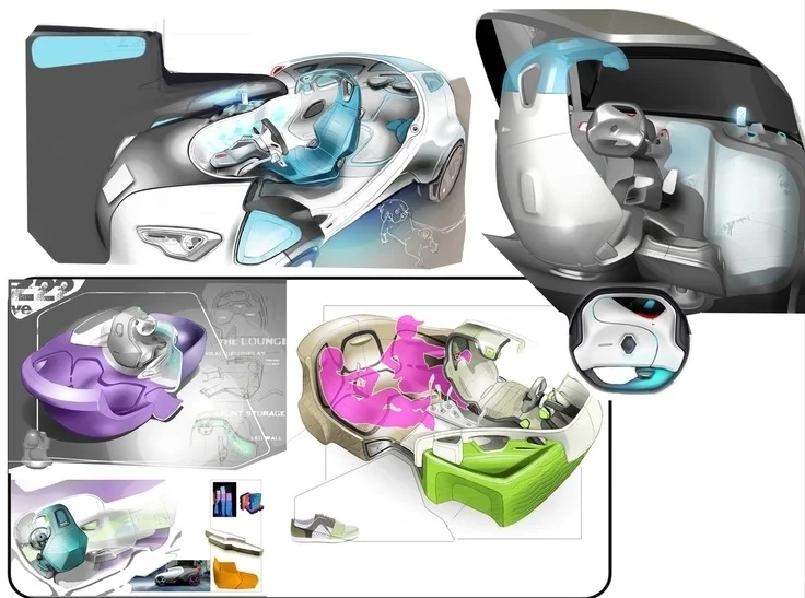 RENAULT INTERIOR STUDY