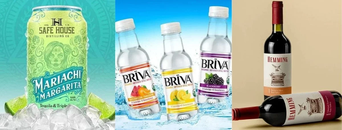 beverage label design