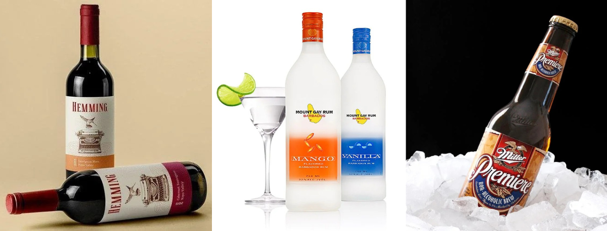 Wine Bottle Label Design