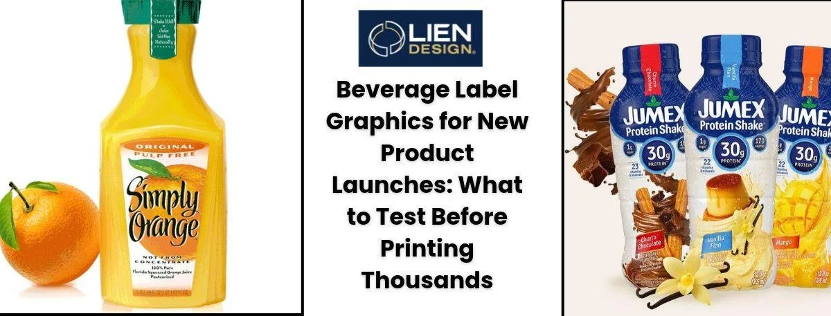 beverage label graphics