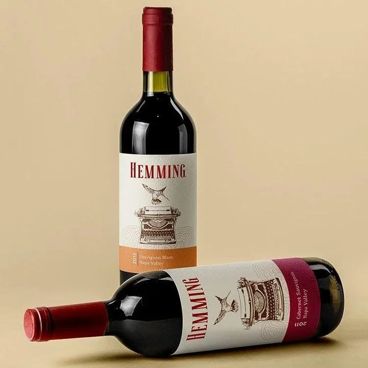 wine bottle label