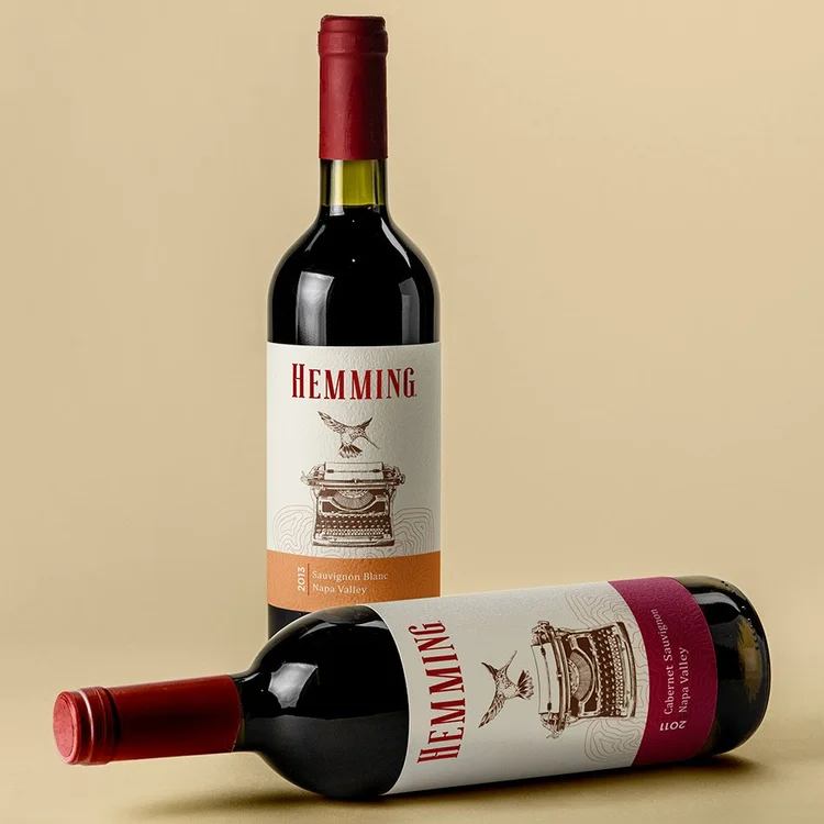 bottle label