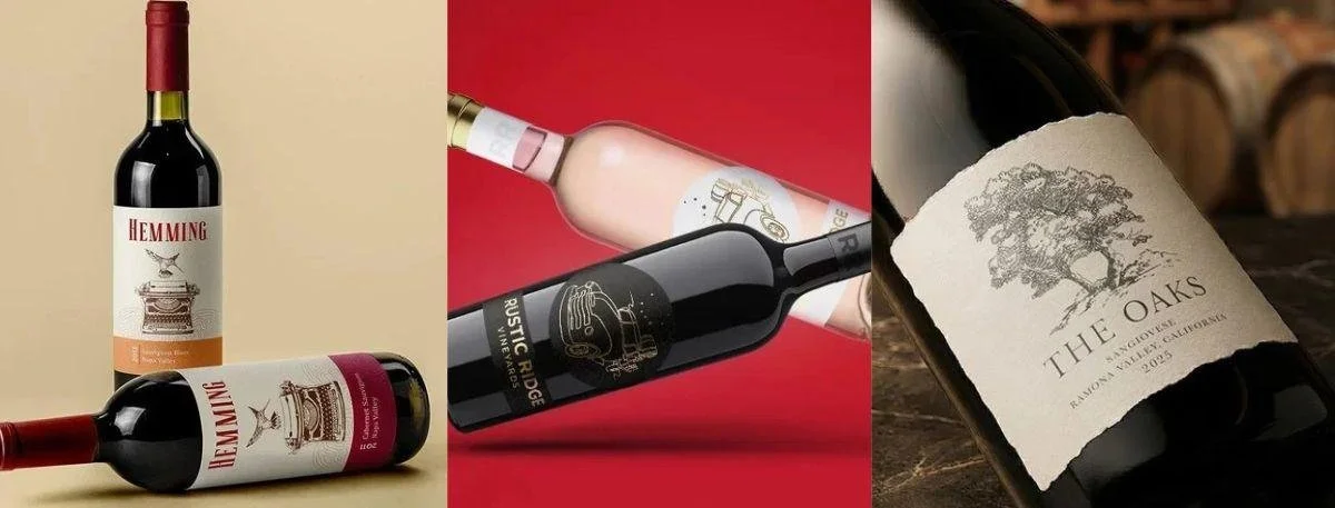 Wine Label Creative Packaging