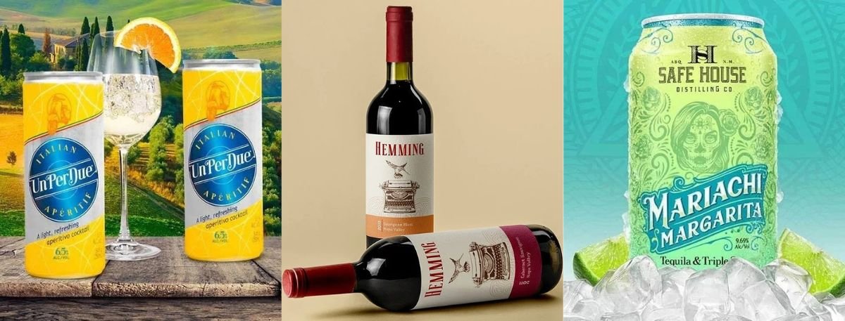 beverage label design