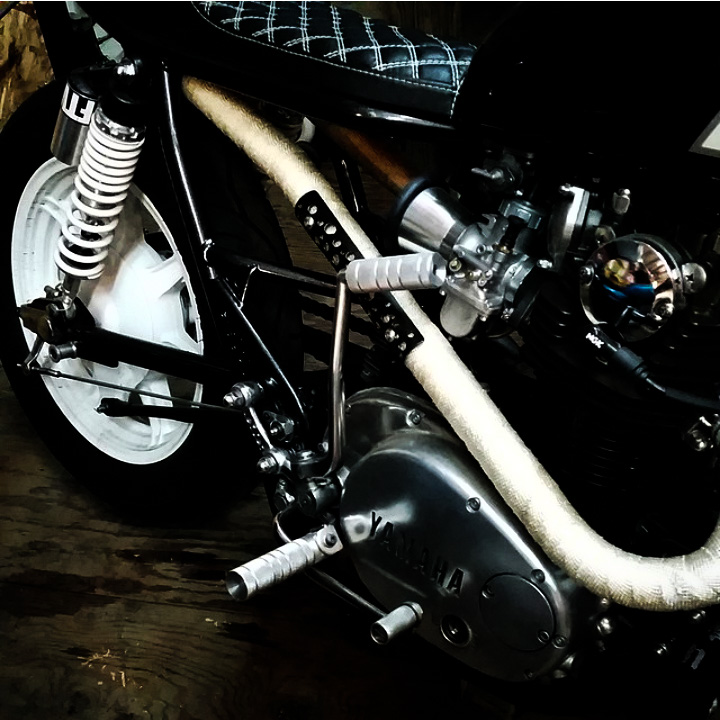 XS650 Tracker Pegs