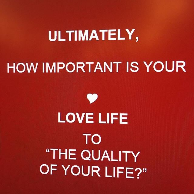 I believe we are here to love and grow!⁣⁣
&hearts;️⁣⁣
How important do you feel your &ldquo;love life&rdquo; is to your &ldquo;love-of-life&rdquo; and to your growth? ⁣⁣
&hearts;️⁣⁣
I&rsquo;m curious what are your thoughts and feelings on this?⁣⁣
.⁣⁣