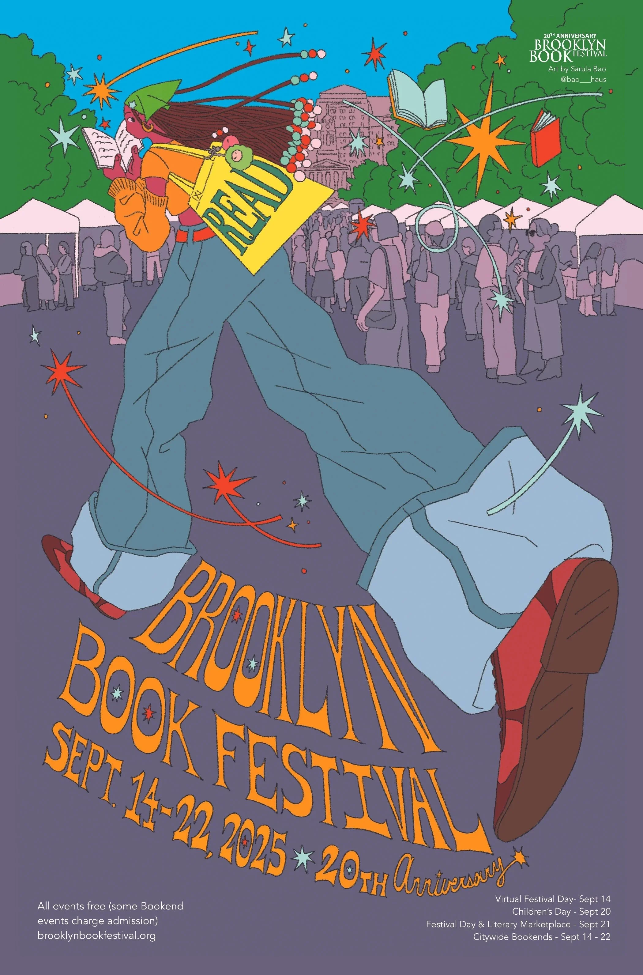 Brooklyn Book Festival Poster 2025