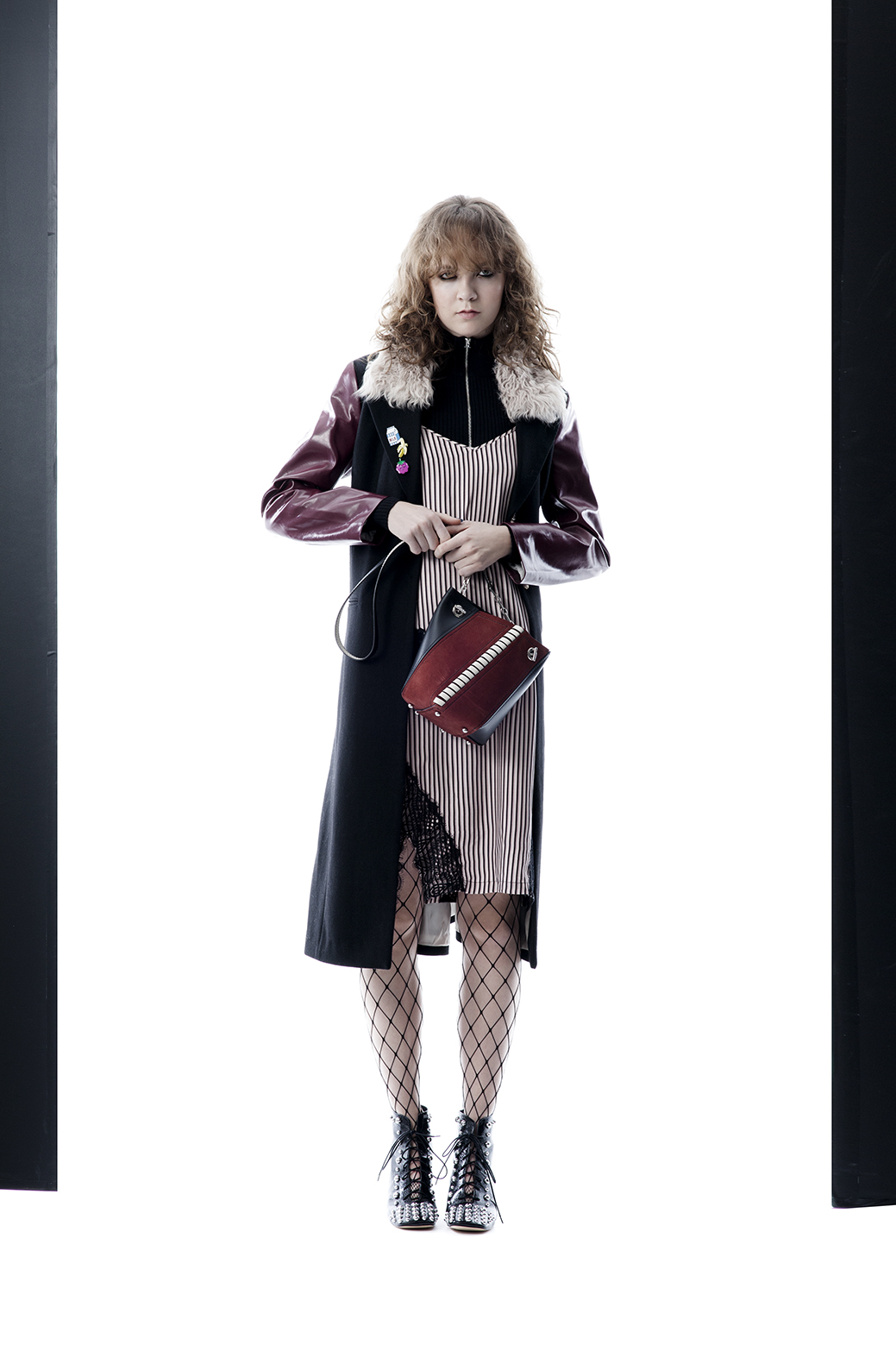 Dres - DAY Turtleneck - LINDEBERG Coat - DAY Bag - PROENZA SCHOULER